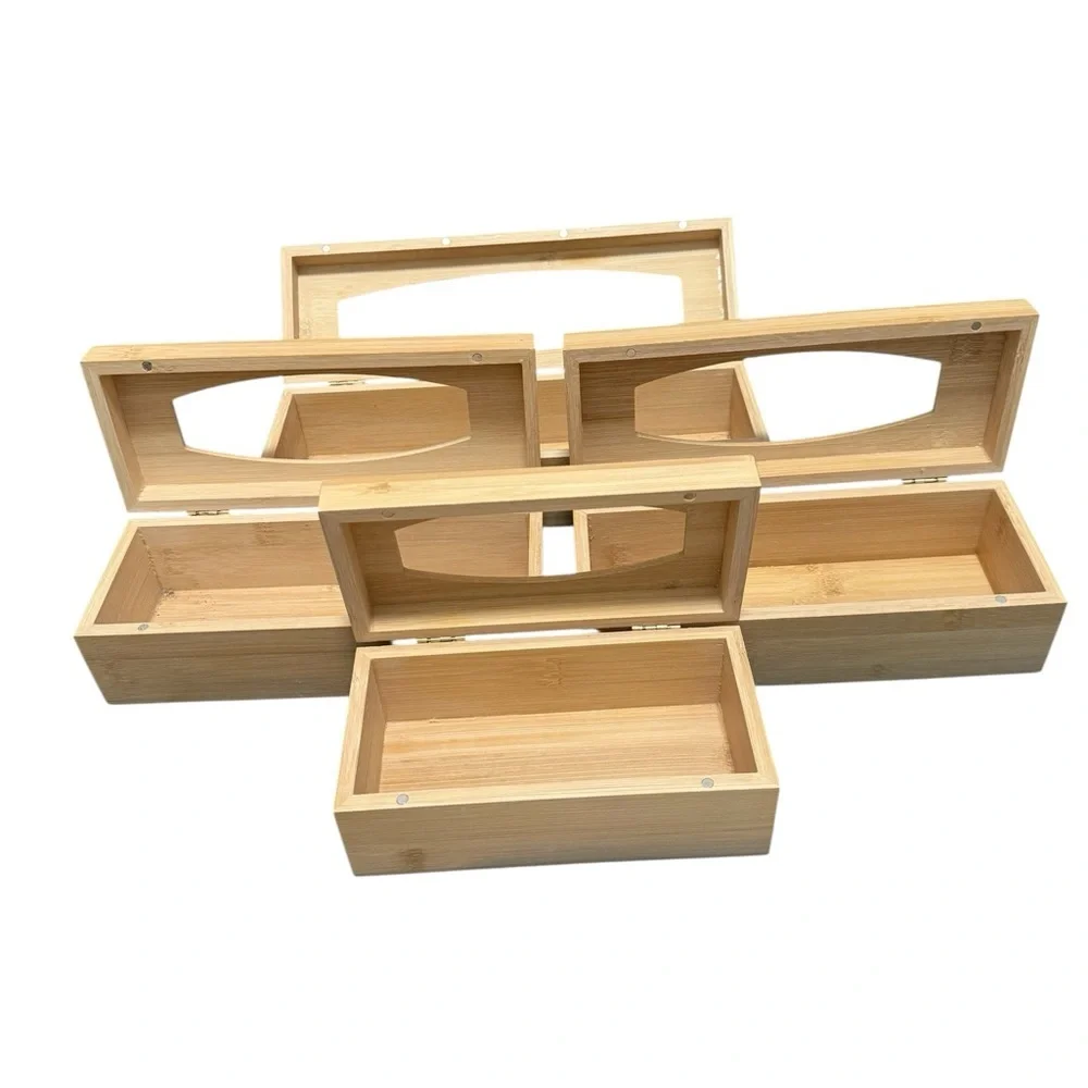 Bamboo Ziplock Bag Storage Organizer Set – Gallon, Quart, Sandwich, Snack